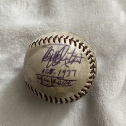 Autograph Baseball