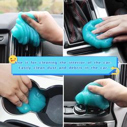 Clean soft glue from car air outlets, mud from car and sticky artifacts from household keyboards( 10 PCS)