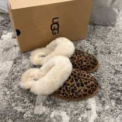 Brand New Leopard Ugg Slippers 