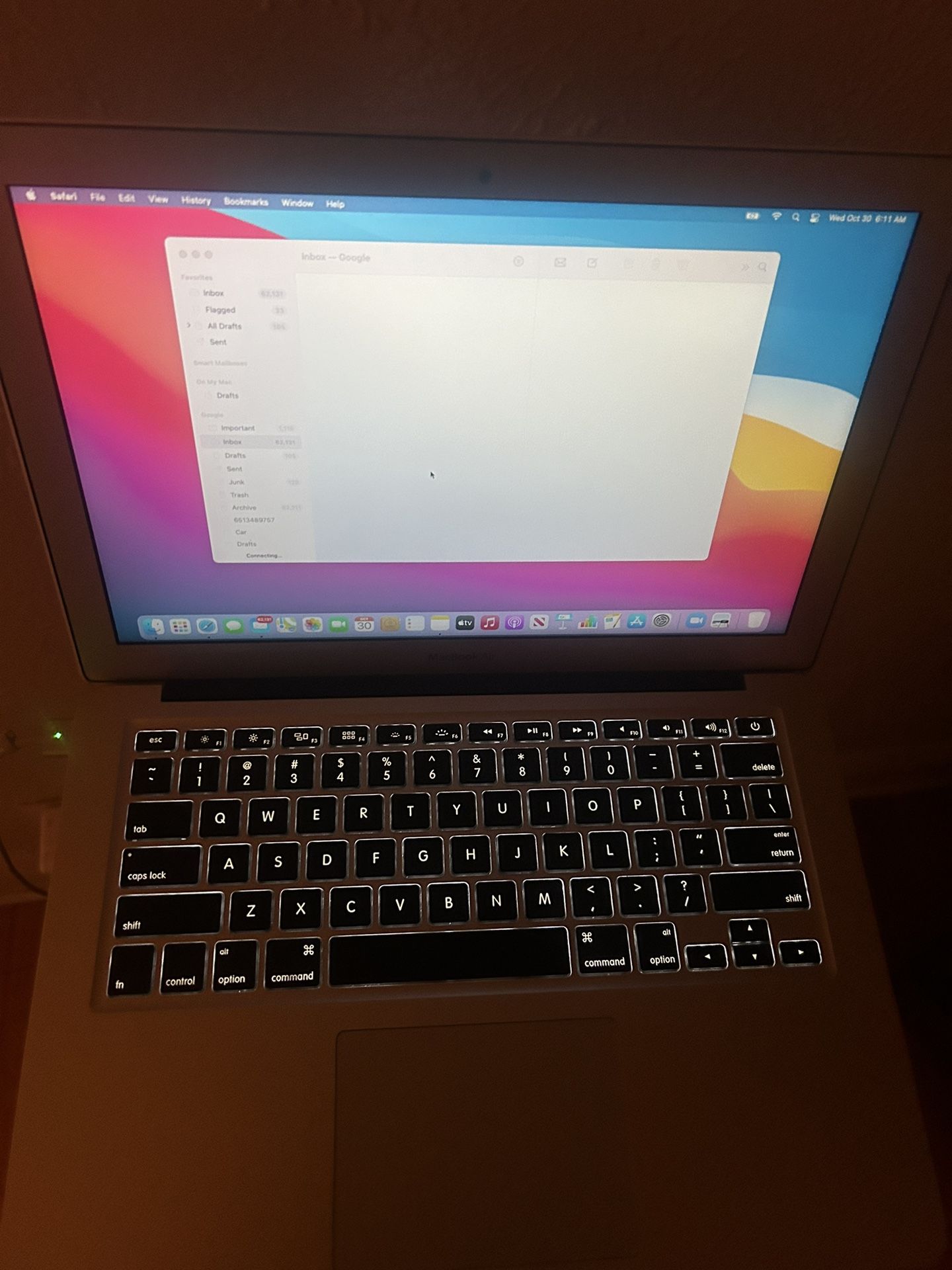 2017 Mac Book Air 128 Gb