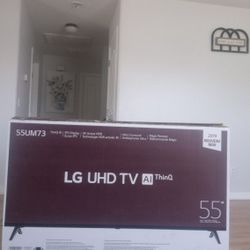 LG 55" no remote