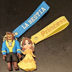 Beauty And The Beast Keychains 