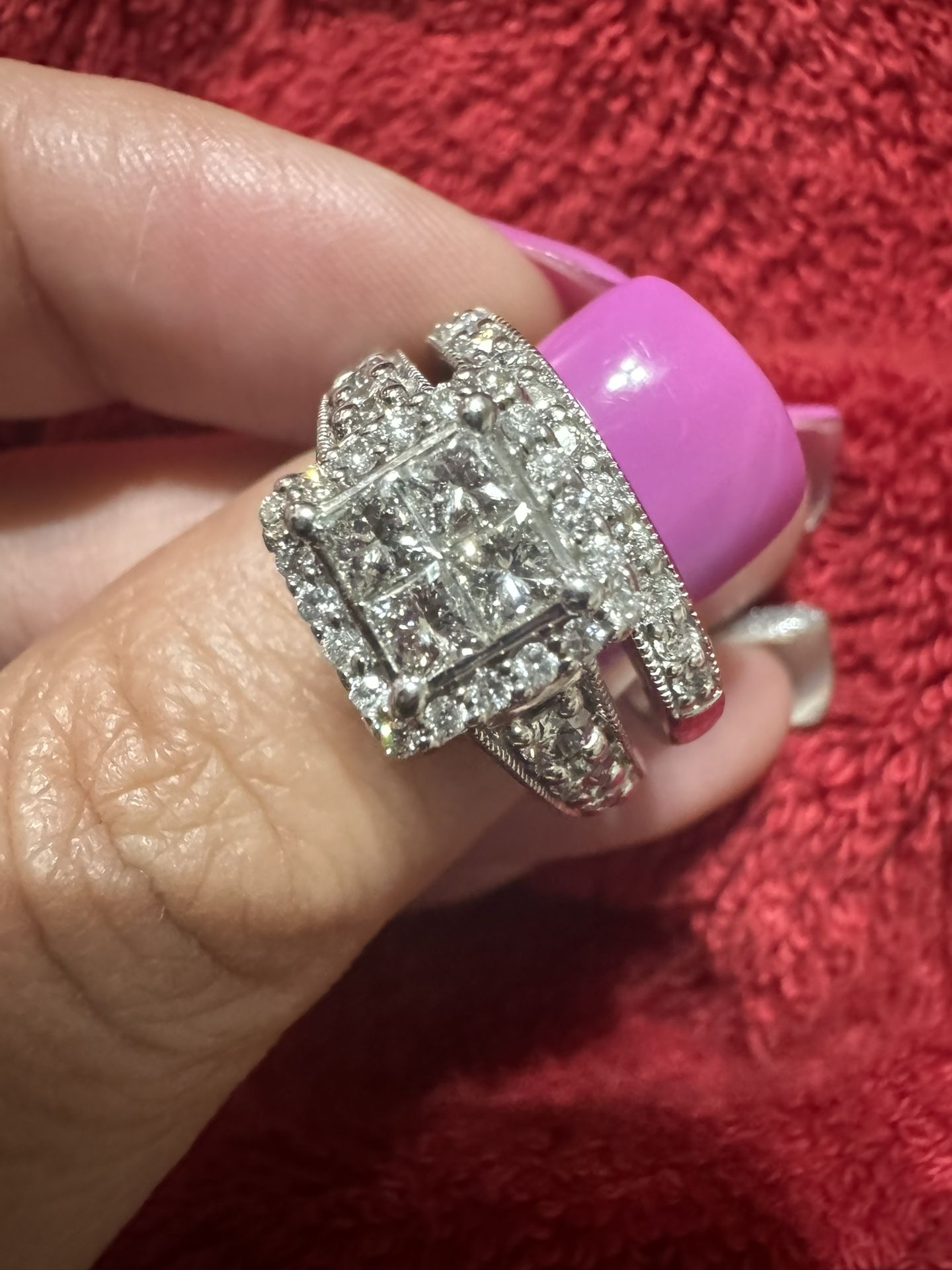 Size 6 1.7 Total Carat Diamonds