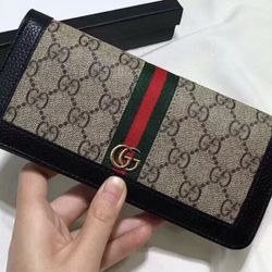Wallet Brown GG 