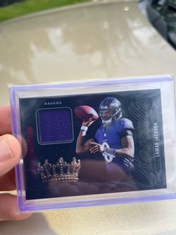 Royalty Lamar Jackson Jersey card