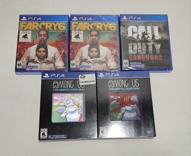 Playstation 4 PS4 Game (Price for Each) Brand New Sealed