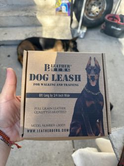 Leather Dog Leash