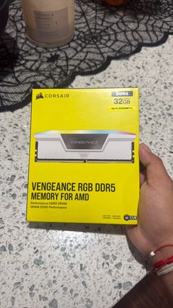 CORSAIR Vengeance RGB DDR5 32GB (2 x 16GB) Up to 6000MHz AMD Intel RAM