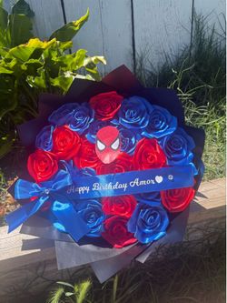 eternal spider-man roses