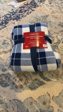 Holiday Home Microplush Blanket Full/Queen