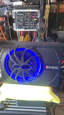 800max Under Seat Sub With Amplifier And Wiring 