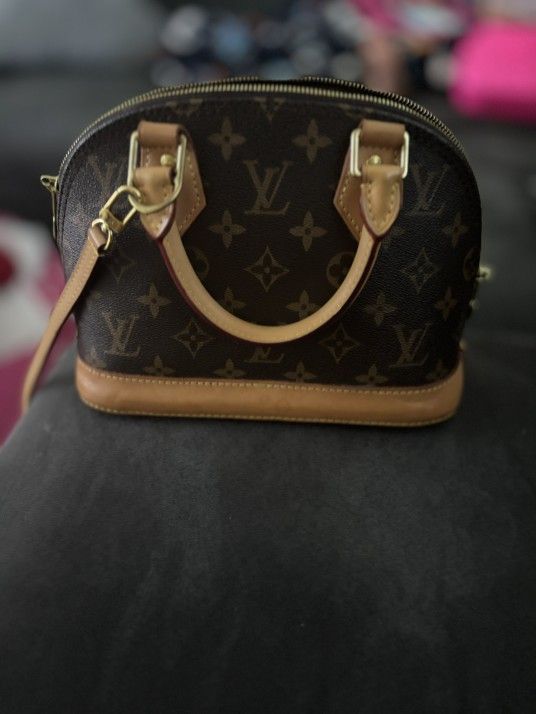 L V Alma BB Hand Bag
