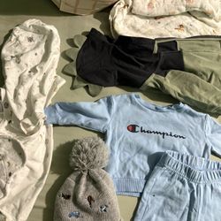 Baby Boy Clothes 0-9 Months Mostly 