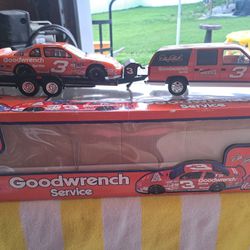 Dale Sr 1/24 Scale Wheeties Car Hauler 