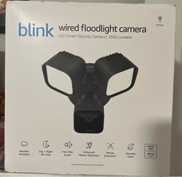 Blink wired floodlight camera