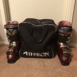 Rossignol Intense 114 Ski Boots And Athalon Bag