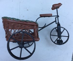 Vintage model trike with a side car