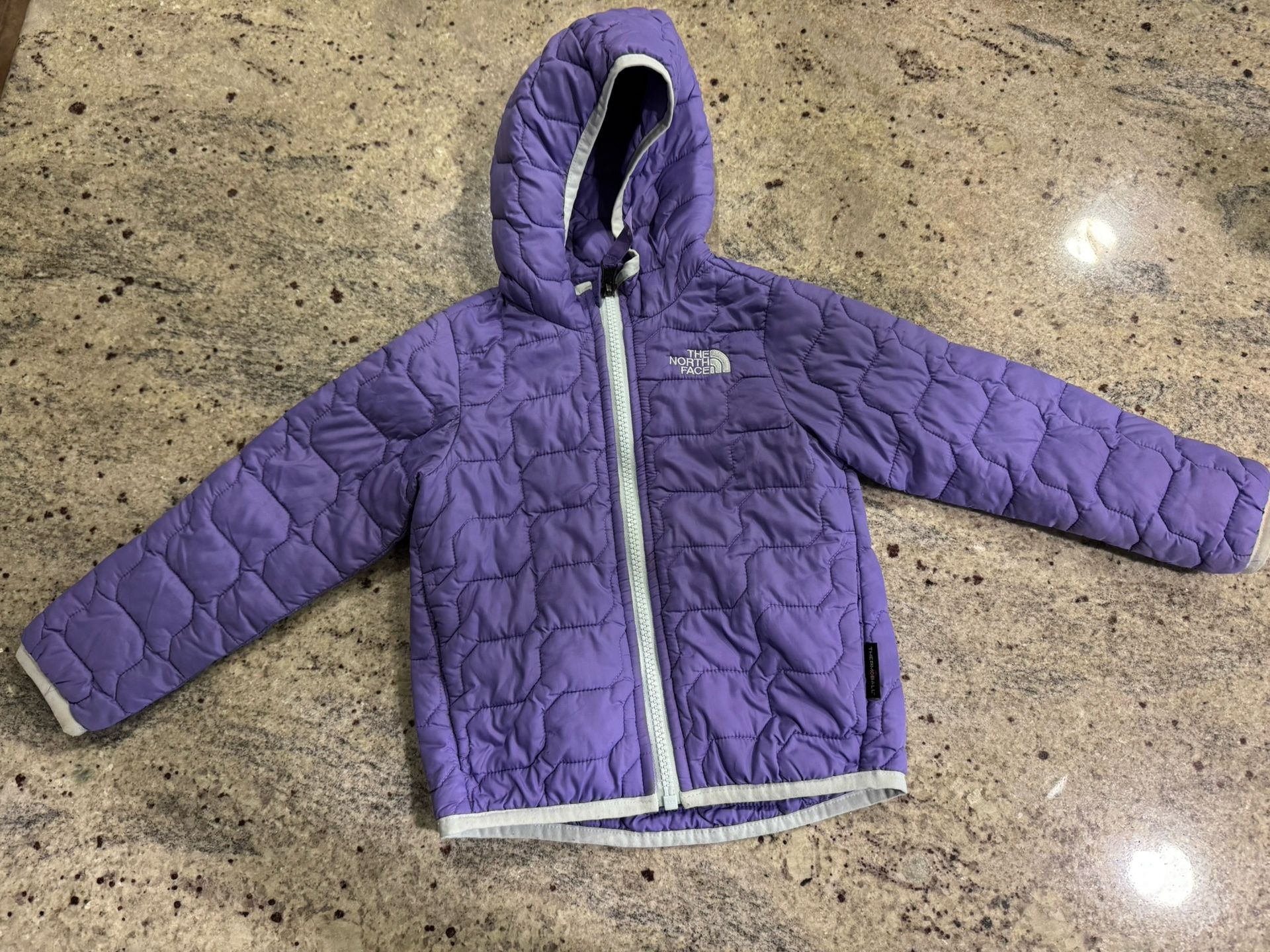 Purple NOrth face Toddler Jacket