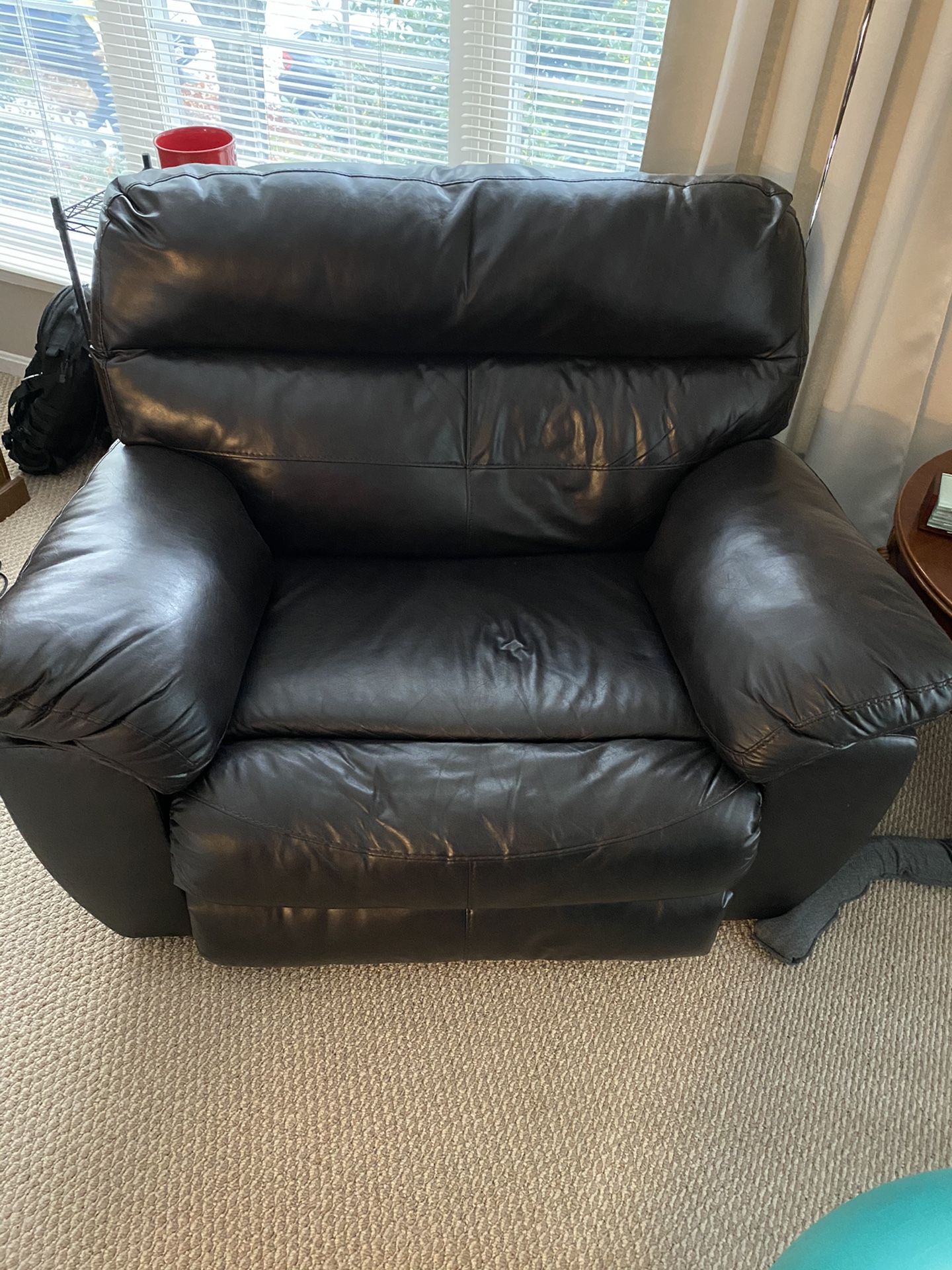 Oversized Recliner Chair and Sectional Couch