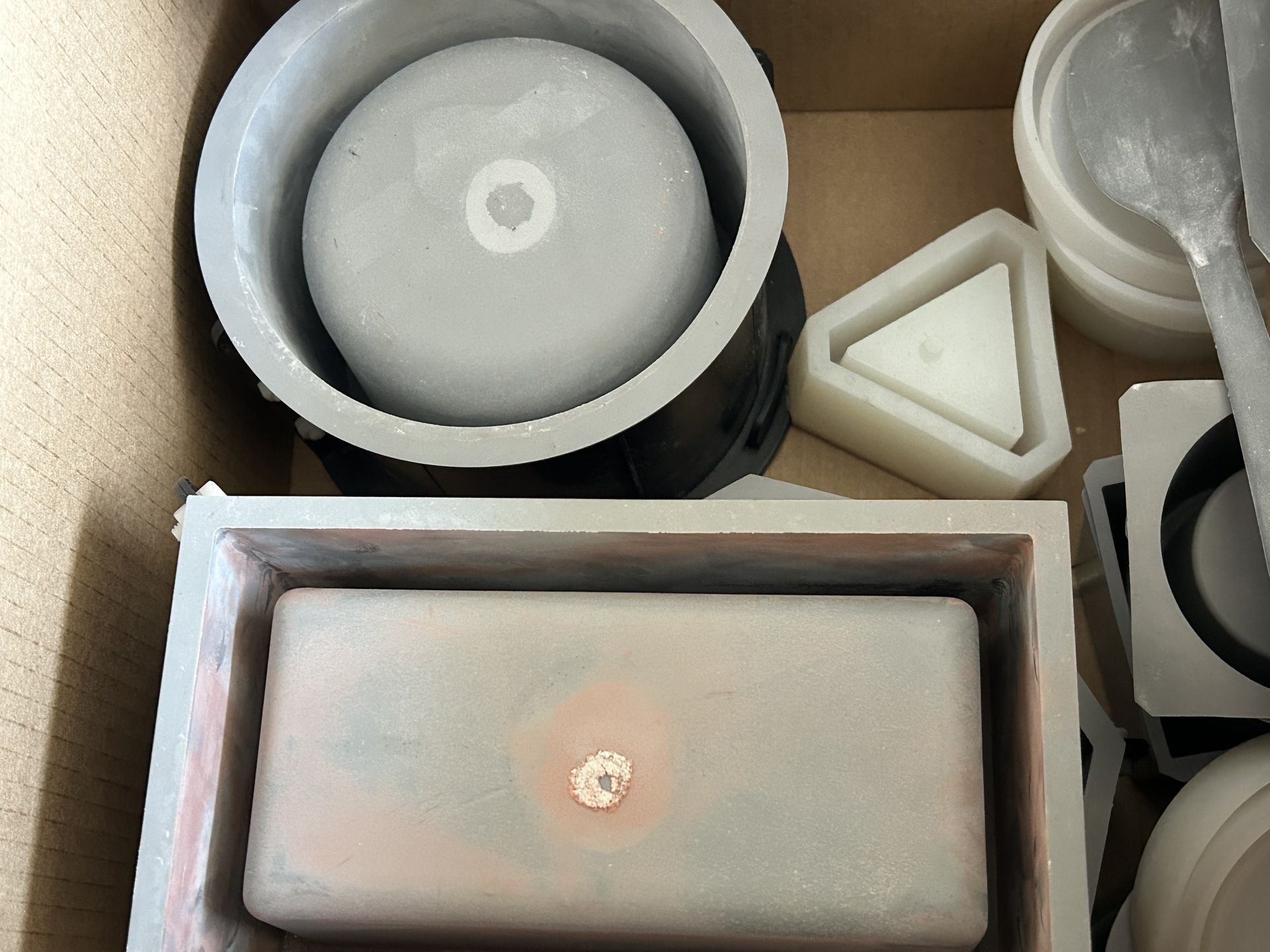 Silicon Pot And Candle Molds