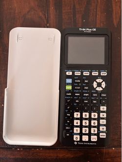 Texas Instruments TI-84 Plus CE Color Graphing Calculator, Black