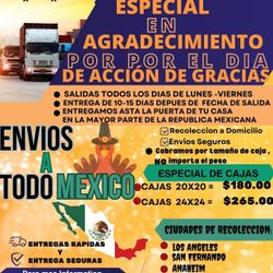 Envios A Todo Mexico