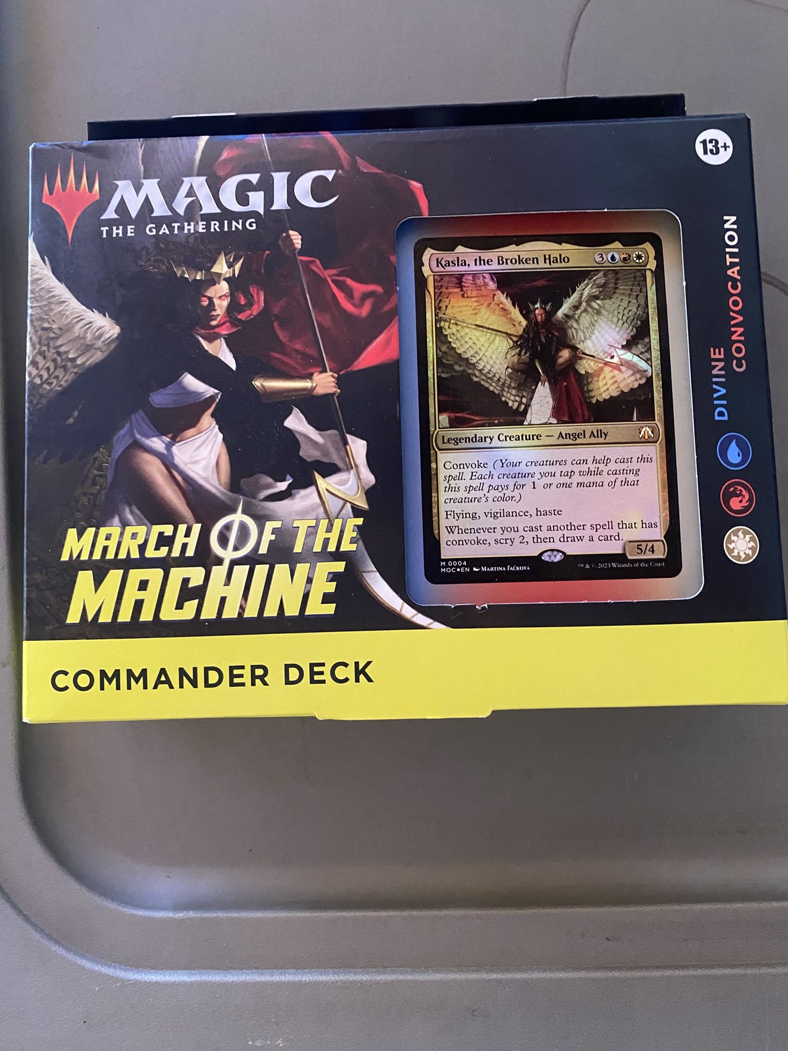 March Of The Machines Divine Convocation Commander Deck