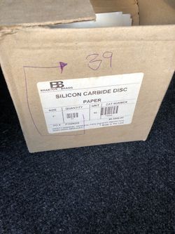 Silicon Carbide Disc paper 5”