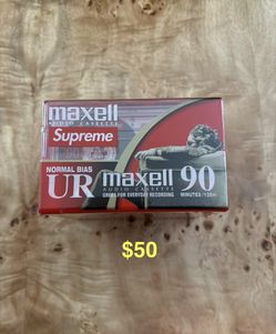 Supreme Maxwell Cassette Tape