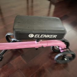 Elenker pink knee Scooter 