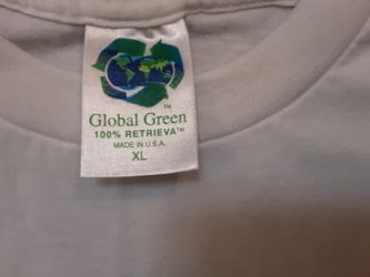 Disney's Earthday T shirt Jiminy Cricket 1980s New Size XL Made From Recycled Plastic Bottles Really Cool For Today!