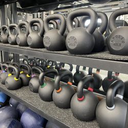 🔴KETTLEBELLS🔵SPORTS FITNESS WORKOUT GYM EQUIPMENT 