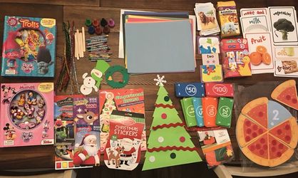 Christmas craft lot