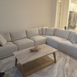 Light Grey Sectional 
