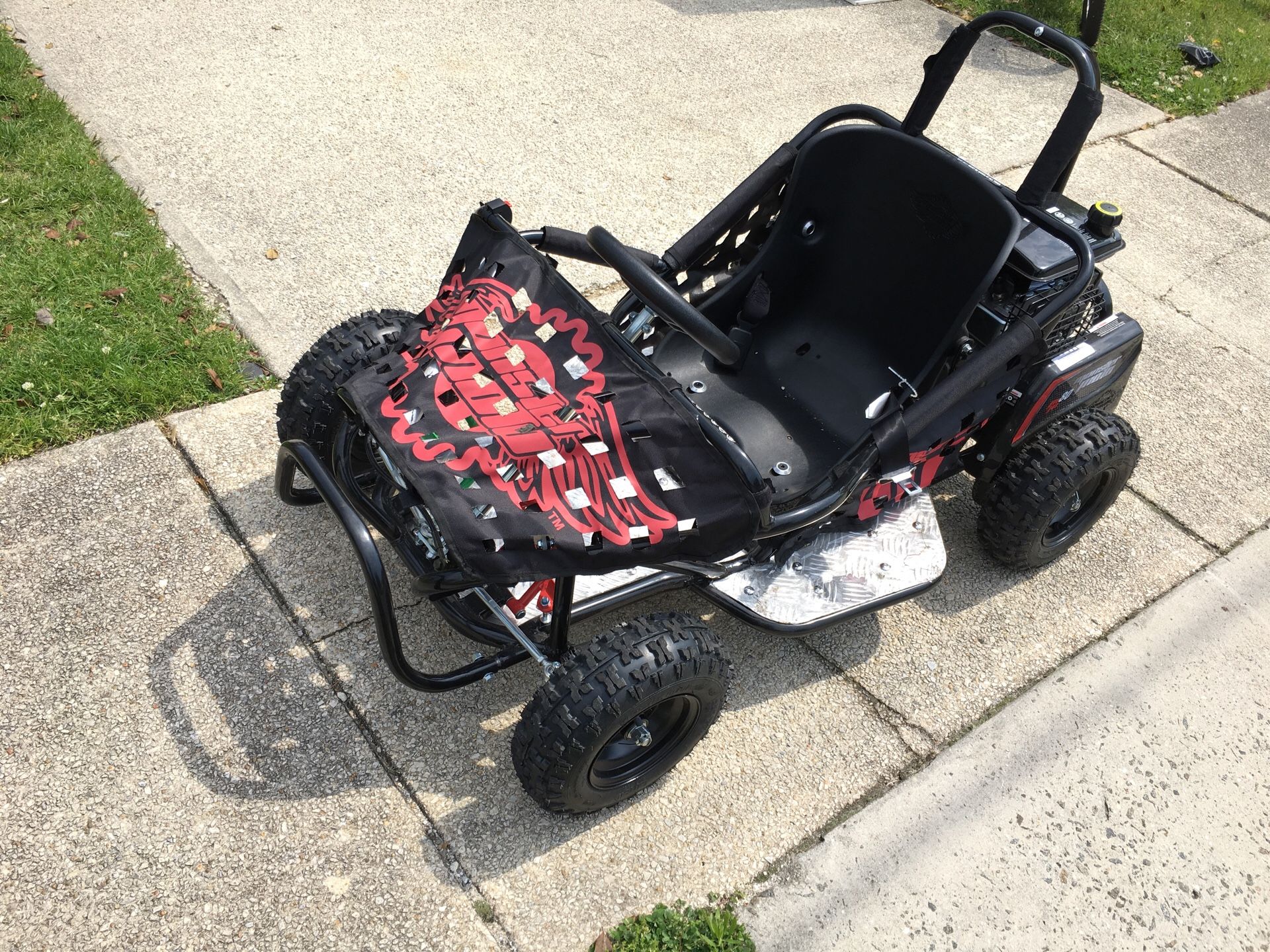 Monster Moto Classic Go-Kart 80cc Black