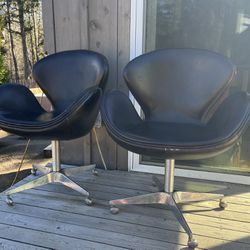 Restoration Hardware, Devon swivel chairs