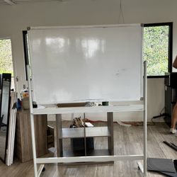FREE Large White Board With Stand 