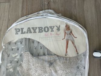 Playboy Hef's Nice Angel Costume Size S