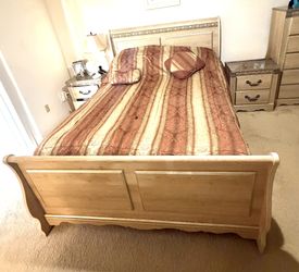 Queen Bedroom Set with marble top