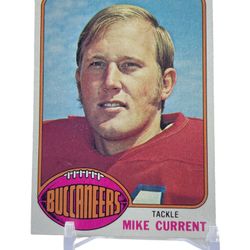 1976 Topps Football Mike Current