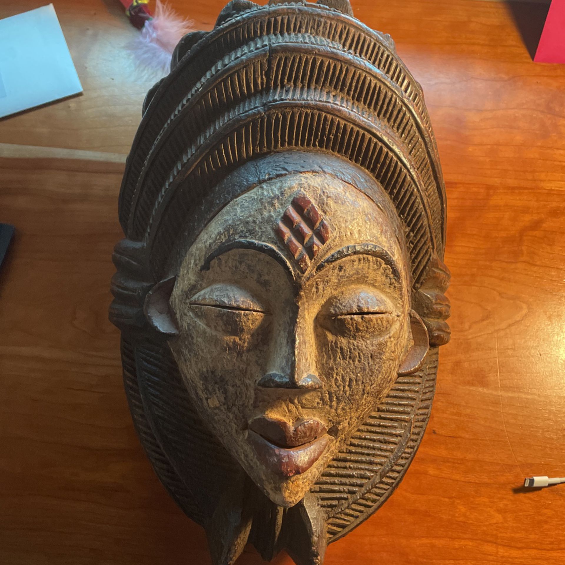 African (Gabon) Death Mask