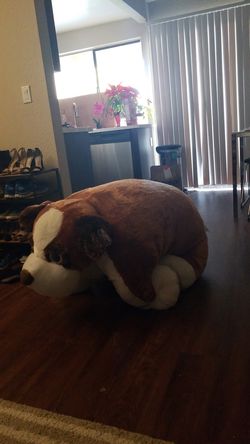 Huge dog pillow pet