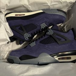Size 12 Air Jordan 4 imperial purple