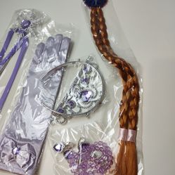 Anna Accessories From Let It Go Halloween Costume. Princess