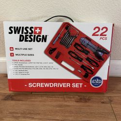 Swiss Design 22 -piece Screwdriver Tool Set