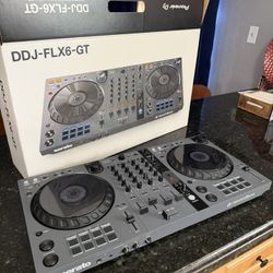 Pioneer DDJ-FLX6-GT 4 Channel Controller, In Mint Condition