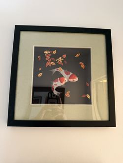 King Silk Art Koi Fish (2 Frames Included)