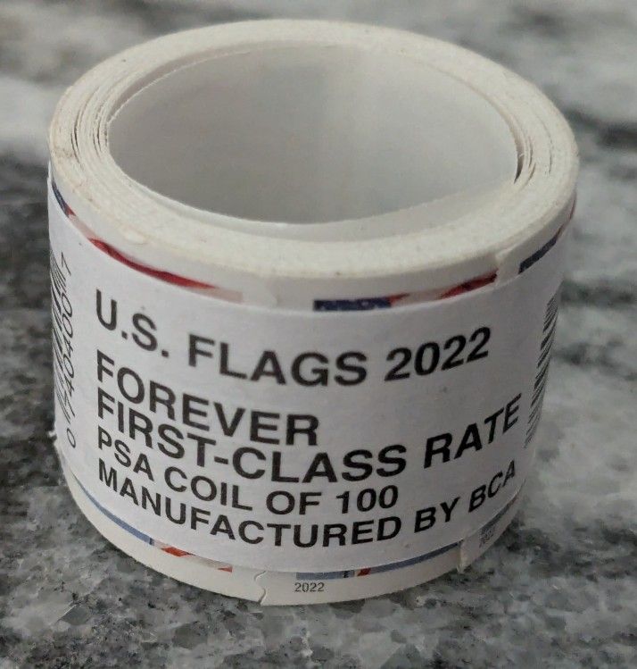 Forever First Class Stamps Coil Of 100