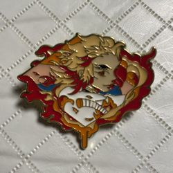 Demon Slayer Anime Kyojuro Rengoku Enamel Pin