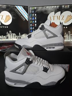 Jordan 4 Retro White Cement (2025) - Size 11